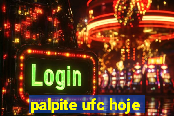 palpite ufc hoje